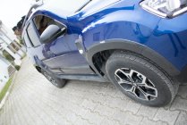 Широкие расширители арок (8 шт, ABS, под карбон) фото 2