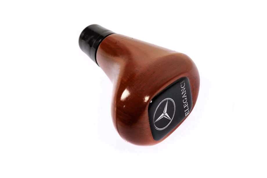 Mercedes C-class W203 2000-2007 Pommeau de levier de vitesse Elegans (aspect bois) Photo 2