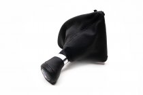 BMW 1 серія E81/E82/E87/E88 2004-2011 рр. Чохол КПП + ручка OEM (кожзам) фото 3