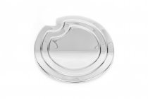 Накладка на лючок бензобака OmsaLine нержавейка фото 2