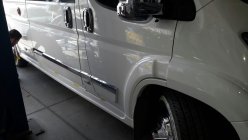 Боковые пороги под покраску (Meliset) фото 1