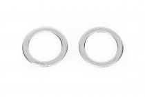 Накладки на противотуманные фары (4 шт, нерж сталь) фото 3