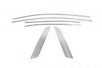 Верхние накладки на стекла HB (6 шт, нержавейка) фото 2 Верхние накладки на стекла HB (6 шт, нержавейка) фото 2