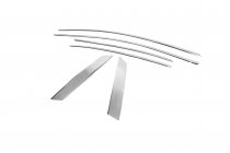 Верхние накладки на стекла HB (6 шт, нержавейка) фото 3 Верхние накладки на стекла HB (6 шт, нержавейка) фото 3