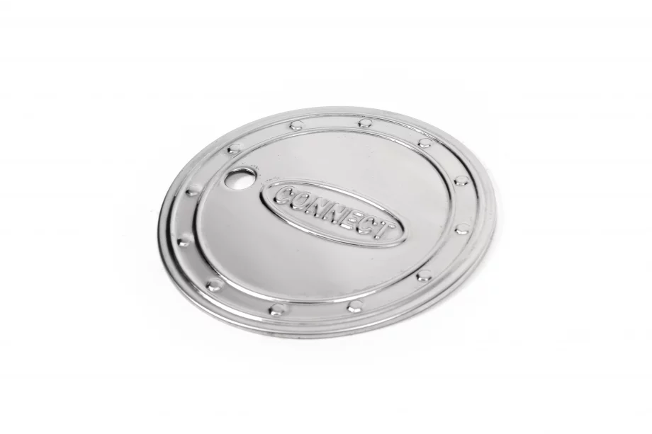 Ford Connect 2006-2009 рр. Накладка на люк бензобака (нерж) Фото 5