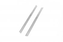 Вертикальные молдинги из нержавейки на форточку (2 шт.) фото 3