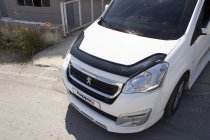 Peugeot Partner Tepee 2008-2018 рр. Дефлектор капота довга (EuroCap) фото 17
