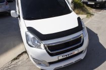Peugeot Partner Tepee 2008-2018 рр. Дефлектор капота довга (EuroCap) фото 21