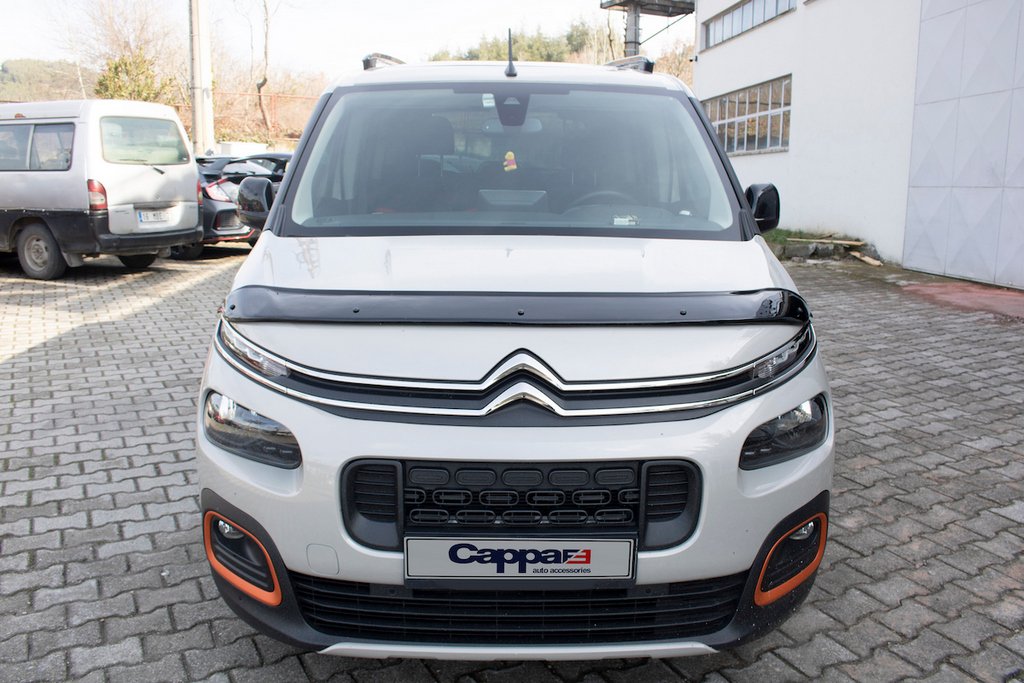 Дефлектор капоту (EuroCap) для Citroen Berlingo/Multispace 2018- рр - фото 7