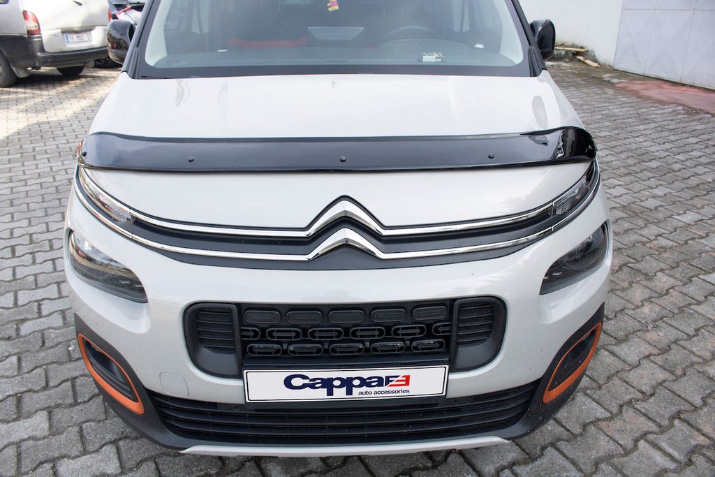 Дефлектор капоту (EuroCap) для Citroen Berlingo/Multispace 2018- рр - фото 10