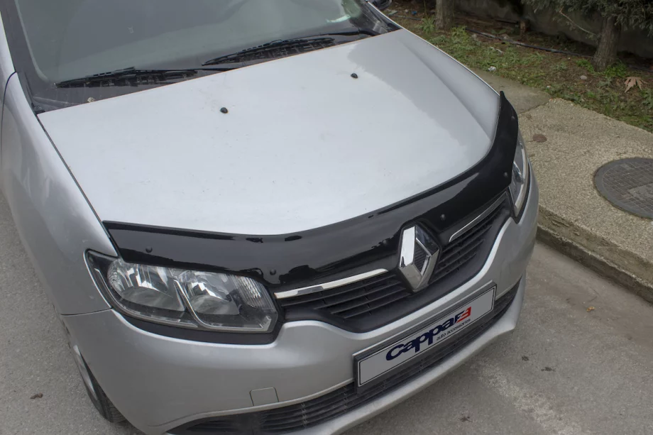 Renault Logan MCV 2013–2022 Motora pārsega deflektors (EuroCap) Foto 2