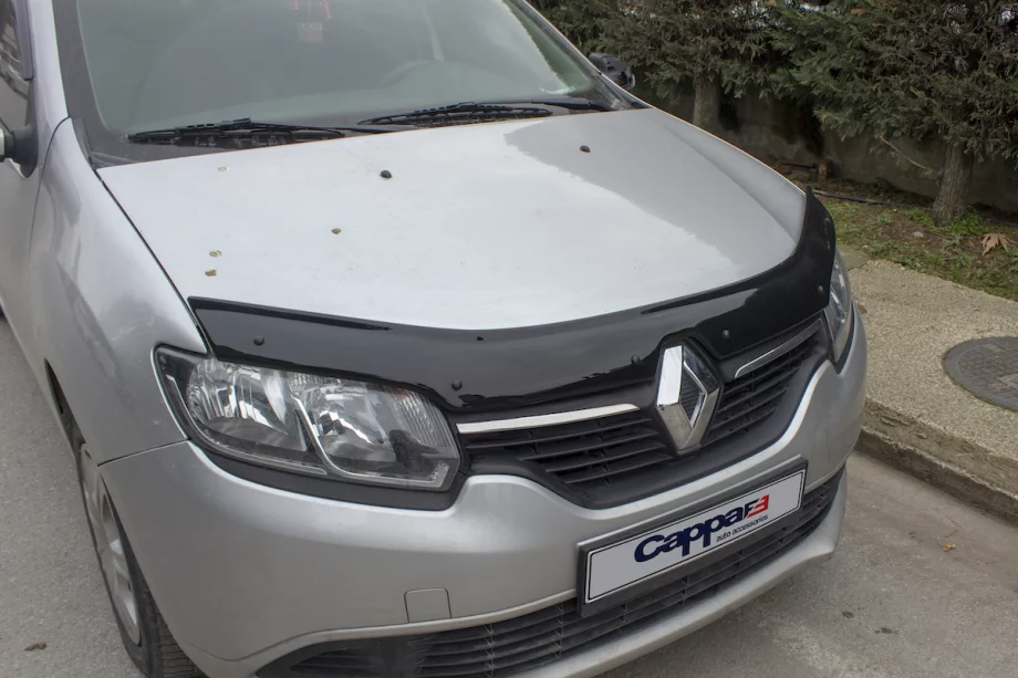 Renault Logan MCV 2013–2022 Motora pārsega deflektors (EuroCap) Foto 3