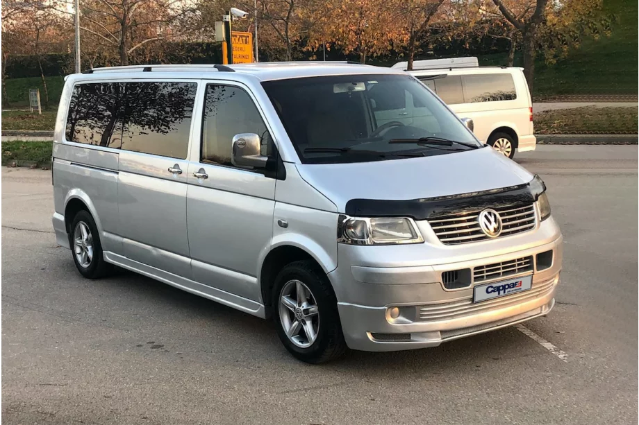 Volkswagen T5 Transporter 2003–2010 Konepellin tuuliohjain (EuroCap) Kuva 5