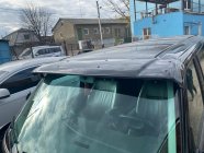 Козырек на лобовое стекло (черный глянец, 5мм) фото 5