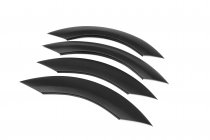 Широкие накладки на арки (4 шт, черные) фото 16