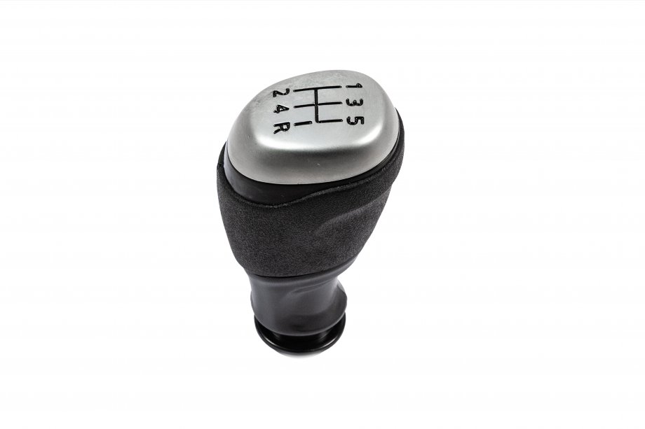 Renault Captur 2019- гг. Ручка КПП 328654134R (черная + серая) Image