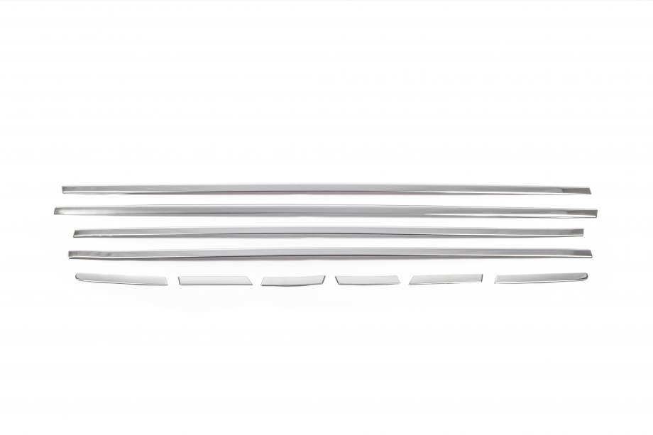Honda eNP1 2022– OmsaLine apakšējās logu apdares līstes (10 gab., nerūsējošais tērauds) Foto 2