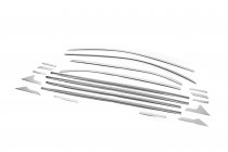 Honda eNS1 2022- рр. Повна окантовка вікон (нерж) фото 3