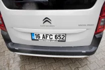 Peugeot Partner/Rifter 2019– RVS-look achterbumperbeschermer (ABS) foto 6