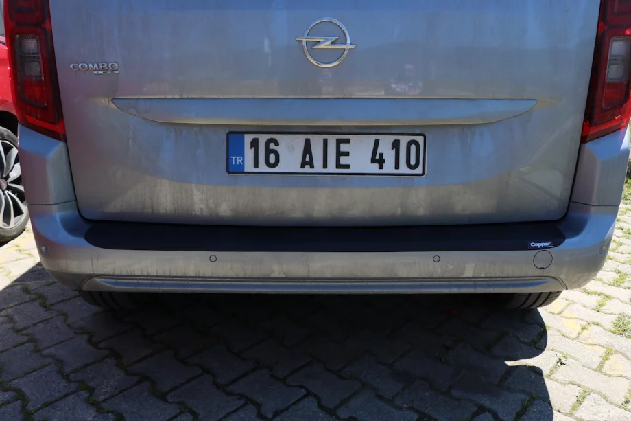 Peugeot Partner/Rifter 2019– Ochranná lišta zadního nárazníku (ABS) Fotografie 18