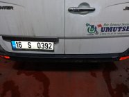 Volkswagen Crafter 2006–2016 Bagkofangerbeskytter EuroCap (ABS, carbon-look) foto 2