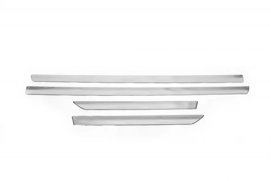 Nissan Qashqai 2007-2010 Door Mouldings OmsaLine (4 pcs, Stainless Steel) Photo 2