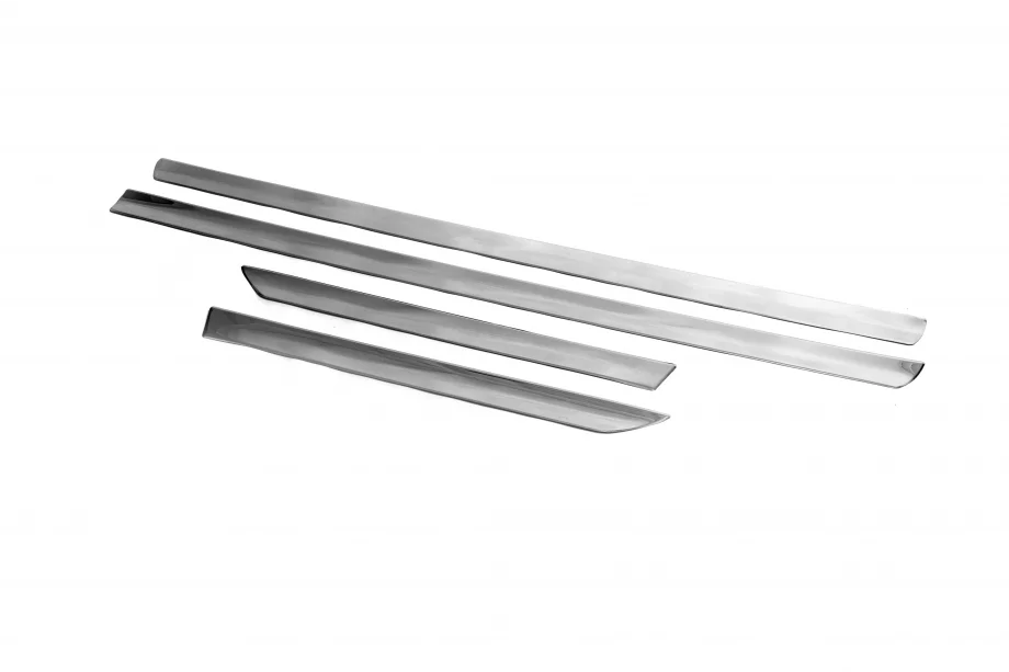 Nissan Qashqai 2007-2010 Door Mouldings OmsaLine (4 pcs, Stainless Steel) Photo 3