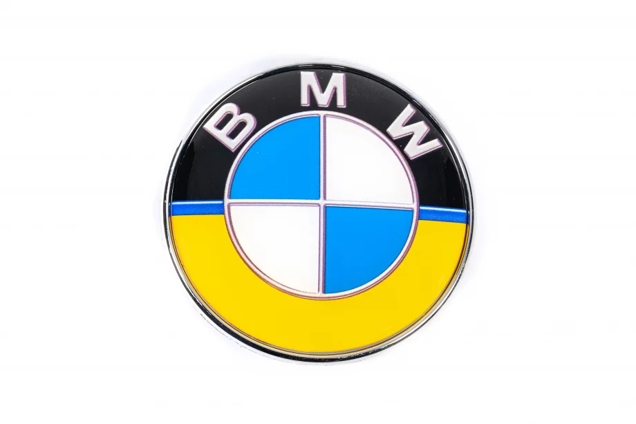 BMW 5 Serie E34 1988–1995 Embleem 82 mm (UA-Style) Foto 3