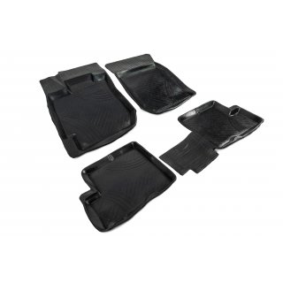 Резиновые коврики с бортиком Polytep (комплект 4 шт) фото 3