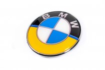 BMW 3 серія F30/F31 2012-2019 рр. Передня емблема 82мм (UA-style) фото 2