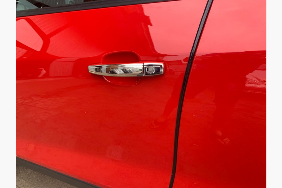 Opel Antara 2006-2017 рр. Накладки на ручки ВУЗЬКІ (4 шт., Нерж., Omsa) Фото 4