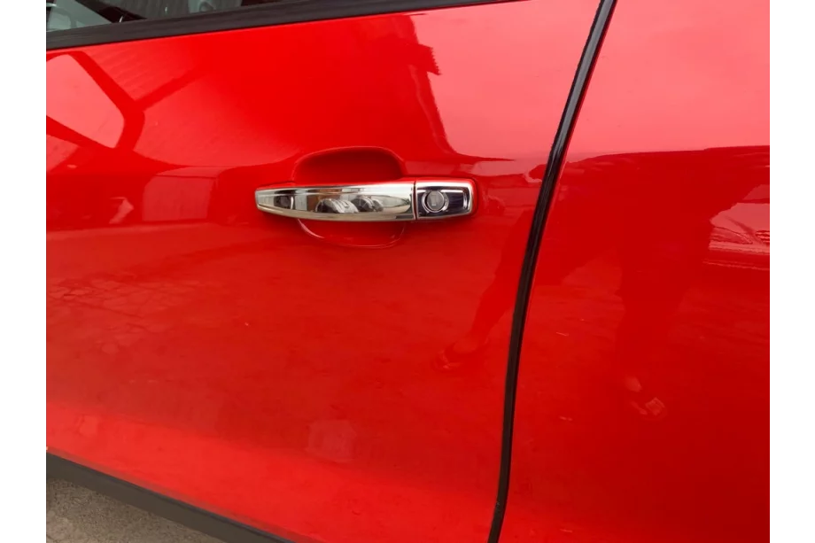Opel Astra J 2009–2015 Ozke kromirane prevleke kljuk (4 kosi, nerjaveče jeklo, Omsa) Fotografija 5