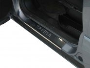Накладки на пороги OmsaLine (4 шт., нержавейка) фото 2 Накладки на пороги OmsaLine (4 шт., нержавейка) фото 2