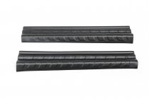 Накладки на пороги EuroCap (2 шт, ABS) фото 6