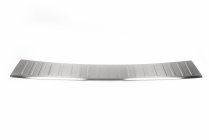 Накладка на задний бампер нержавейка фото 1