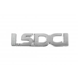 Dacia Logan I 2005-2008 гг. Надпись 1.5DCI (110мм на 25мм, 908928973R)