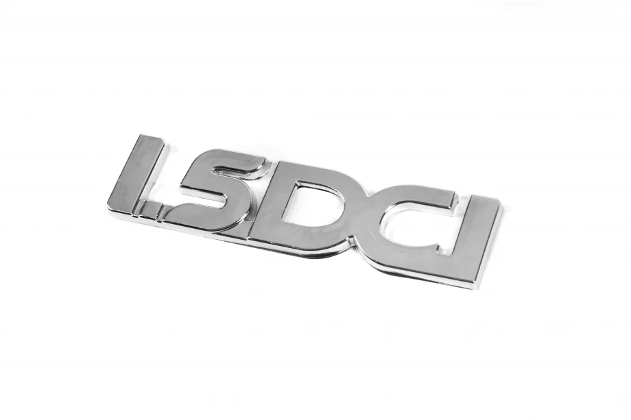 Dacia Sandero 2007–2013 Dacia Sandero 2007-2013 emblem 1.5DCI (110 x 25 mm, 908928973R) Foto 2
