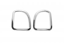 Renault Kangoo 2008-2020 рр. Окантовка задніх рефлекторів (2 шт, нерж.) фото 8