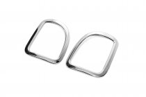 Renault Kangoo 2008-2020 рр. Окантовка задніх рефлекторів (2 шт, нерж.) фото 9