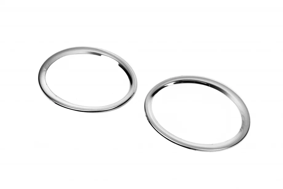 Opel Movano 2010-2021 Couvercles chromés pour antibrouillards (2 pcs, inox) Photo 4