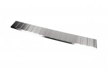 Накладка на задний бампер OmsaLine Нержавейка фото 7