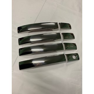 Хромированные Накладки на Ручки Дверей (4 шт, Нержавейка) Ssang Yong Rodius фото 4