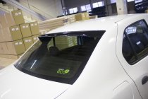 Renault Megane II 2004-2009 гг. Бленда на заднее стекло Sedan (ABS) фото 4