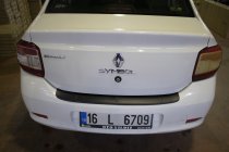 Накладка на задний бампер EuroCap (ABS) фото 6 Накладка на задний бампер EuroCap (ABS) фото 6