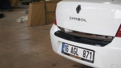 Накладка на задний бампер EuroCap (ABS) фото 11 Накладка на задний бампер EuroCap (ABS) фото 11