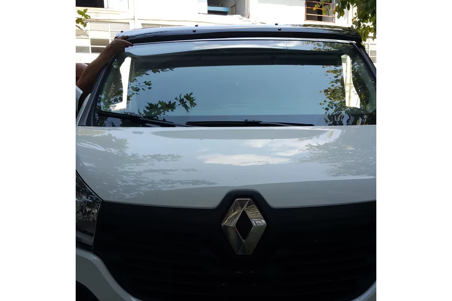 Renault Trafic 2015- Sonnenblende Frontscheibe (schwarz glanz, 5mm) Foto 6