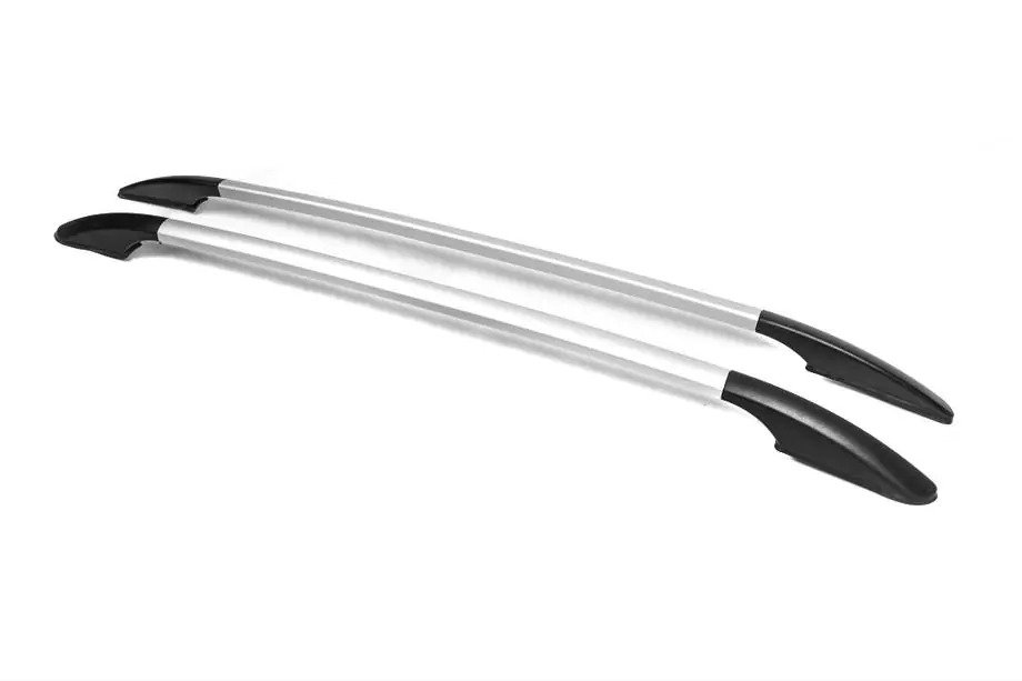 Fiat 500L Рейлинги OmsaLine Solid (2 шт, серые) Image