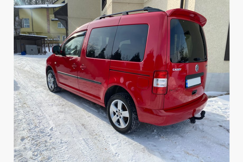 Volkswagen Caddy 2010-2015 Alerón Anatomik V1 (imprimado para pintar) Foto 2