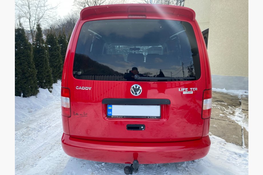 Volkswagen Caddy 2010-2015 Alerón Anatomik V1 (imprimado para pintar) Foto 4