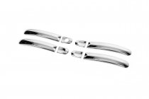 Хромированные накладки на торцы дверных ручек (нержавеющая сталь) фото 8